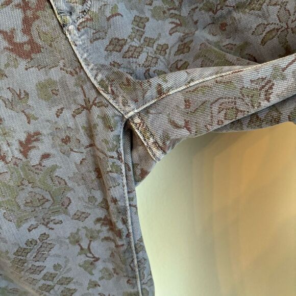 Anthropologie Pilcro Women blue tribal paisley boyfriend slim jeans size 28 EUC! - Picture 9 of 15